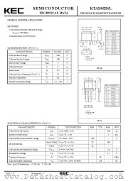 KTA1042 datasheet pdf Korea Electronics (KEC)