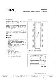 SM5823 datasheet pdf Nippon Precision Circuits Inc