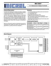 MIC10937J-40 datasheet pdf Micrel Semiconductor