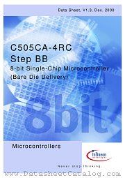 SAK-C505CA-LC datasheet pdf Infineon