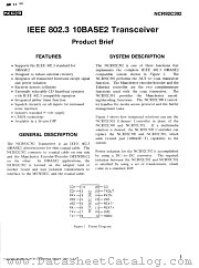 NCR92C392 datasheet pdf Symbios Semiconductors
