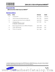 DS_K7N803645B datasheet pdf Samsung Electronic