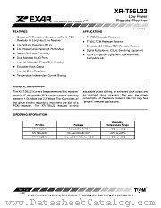 XRT56L22 datasheet pdf Exar
