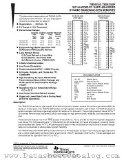 TMS45160P datasheet pdf Texas Instruments