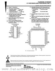TLV320AC56N datasheet pdf Texas Instruments