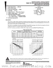 TLV4113CDGN datasheet pdf Texas Instruments