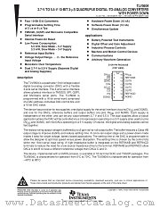 TLV5604D datasheet pdf Texas Instruments