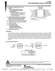 TLC2933PWLE datasheet pdf Texas Instruments