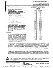 SN74ABT18245ADGG datasheet pdf Texas Instruments