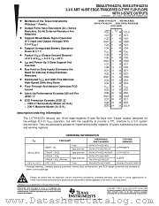 SN54LVTH162374WD datasheet pdf Texas Instruments