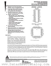 SN54ABT8245FK datasheet pdf Texas Instruments
