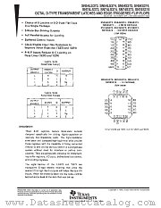 SN54LS373W datasheet pdf Texas Instruments