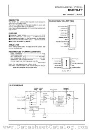 M51971 datasheet pdf Mitsubishi Electric Corporation