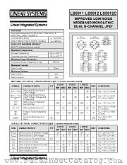 LS5911 datasheet pdf Linear Systems
