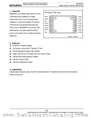M64283FP datasheet pdf Mitsubishi Electric Corporation