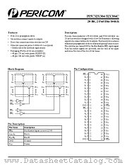PI5C32X384 datasheet pdf Pericom Technology