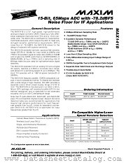 MAX1418ETN datasheet pdf MAXIM - Dallas Semiconductor
