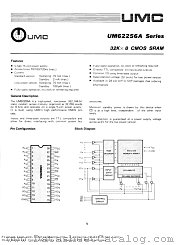 UM62256A datasheet pdf United Microelectronics