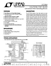 LTC1064AM datasheet pdf Linear Technology