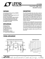 LTC1255IN8 datasheet pdf Linear Technology