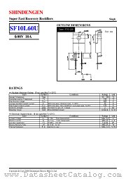 SF10L60 datasheet pdf Shindengen