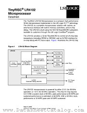 LR4102 datasheet pdf LSI Logic Corporation