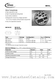 BBY66 datasheet pdf Infineon