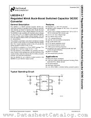 LM3354-37 datasheet pdf National Semiconductor