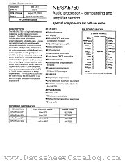 NE5750 datasheet pdf Philips