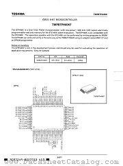 TMP87PH40KF datasheet pdf TOSHIBA