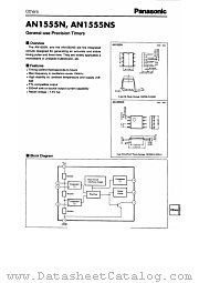 AN1555N datasheet pdf Matsushita Electric Works(Nais)