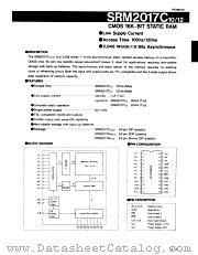 SRM2017C datasheet pdf Epson Company