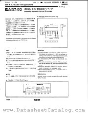 BA6340 datasheet pdf ROHM