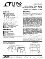 LT1498CS8 datasheet pdf Linear Technology