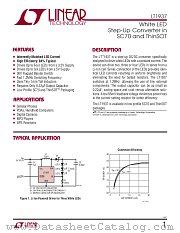 LT1937ESC6 datasheet pdf Linear Technology