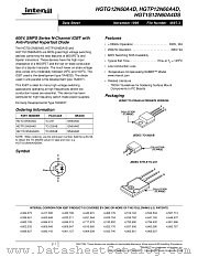 HGT1S12N60A4DS datasheet pdf Intersil