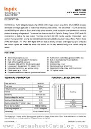 HB7121 datasheet pdf Hynix Semiconductor