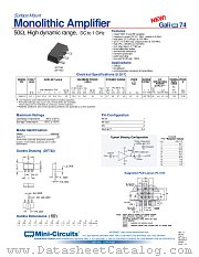 GALI-74 datasheet pdf Mini-Circuits