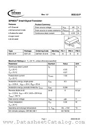 BSS83 datasheet pdf Infineon