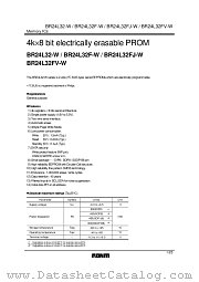 BR24L32-W datasheet pdf ROHM