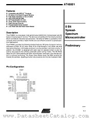 AT48801-16QC datasheet pdf Atmel