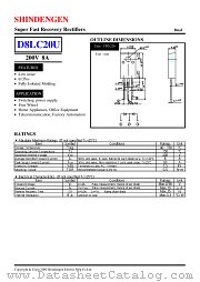 D8LC20 datasheet pdf Shindengen
