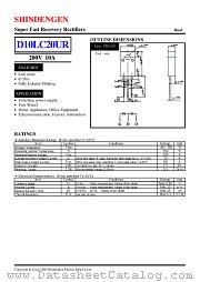 D10LC20UR datasheet pdf Shindengen