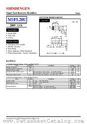 M1FL20 datasheet pdf Shindengen