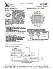 M2020-2021 datasheet pdf Integrated Circuit Systems
