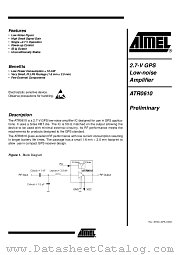 ATR0610-PQQ datasheet pdf Atmel