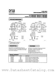 FND368C datasheet pdf QT Optoelectronics