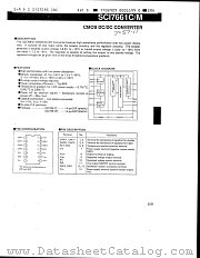 SCI761 datasheet pdf Epson Company