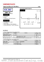 S3L20 datasheet pdf Shindengen