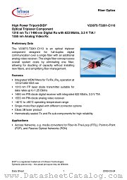 V23875-T3261-C110 datasheet pdf Infineon